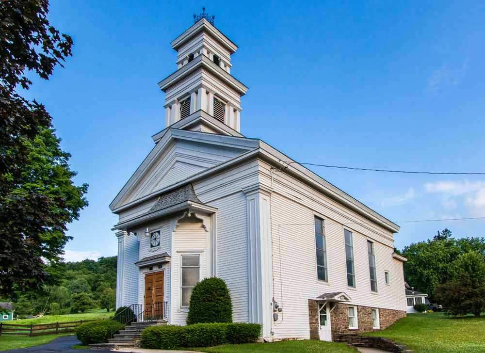 outside view of the church